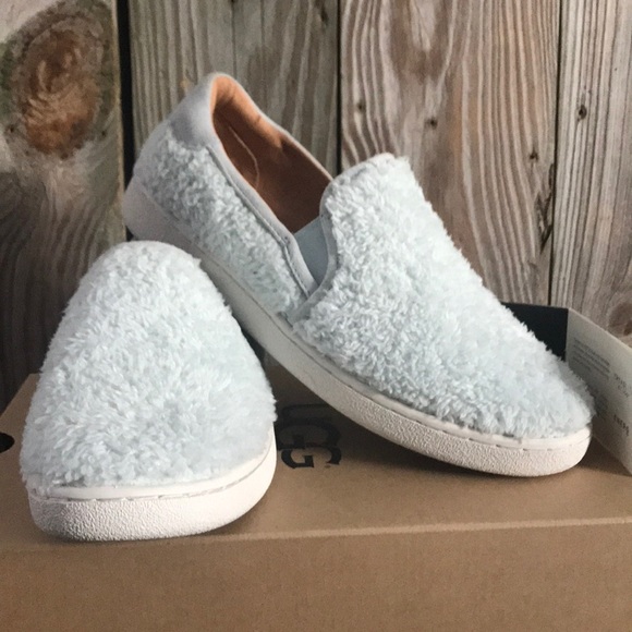 UGG Shoes - New in Box  UGG Powder Blue RICCI Puff Sz 9